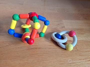 giochini legno prima infanzia