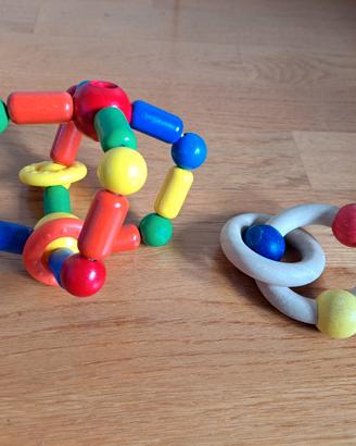 giochini legno prima infanzia