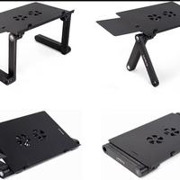 Tavolino pieghevole multiuso ventole USB nuovo