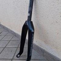 Forcella in carbonio Ice bmx race