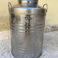Contenitore olio acciaio inox
