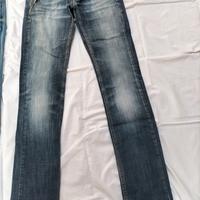 Pantalone jeans donna blu .