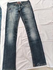 Pantalone jeans donna blu .