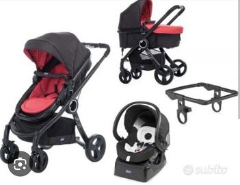 passeggino CHICCO URBAN più ovetto con fast-attack