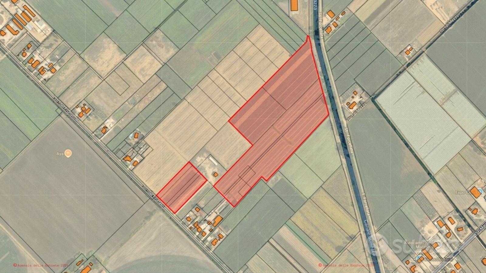 Terreno agricolo pianeggiante 8 HA fronte strada - Altro