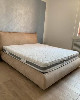 Materasso + topper memory matrimoniale King Size