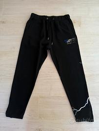 Pantaloni tuta Trapstar neri con dettagli