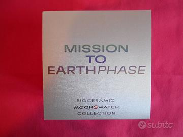 Omega X Swatch Mission to Eartphase originale
