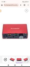 Focusrite Scarlett solo  3rd Gen