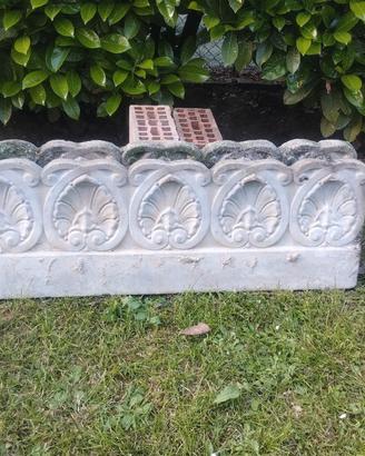 filetta per giardino in cemento armato