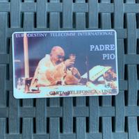 Scheda Telefonica RARISSIMA Padre Pio