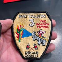 Militare patch vigili del fuoco americani