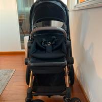 Cybex Priame frame RoseGold con seduta  nero matt