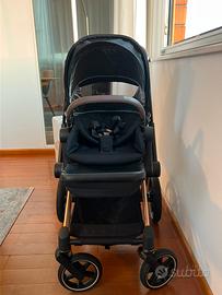 Cybex Priame frame RoseGold con seduta  nero matt