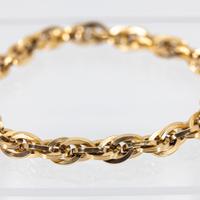 Bracciale Catena Oro Giallo 18K VINTAGE