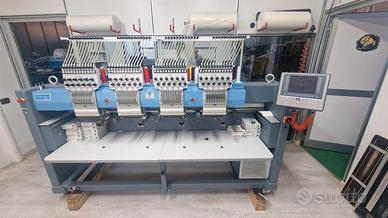 Macchina da ricamo ZSK 4 teste 2023 + Laser