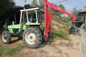 trattore Agriful Griso 75 con pinza idraulica 