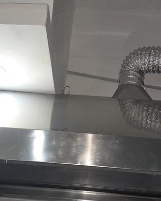 Cappa acciaio inox professionale 