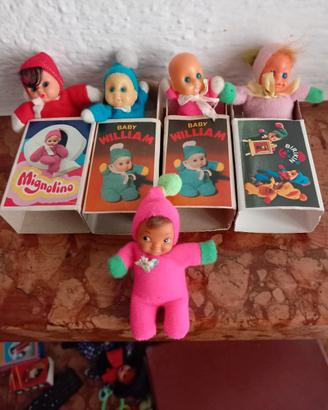 Fiammiferini Baby william, Mignolino e Birikin