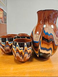 set vino terracotta