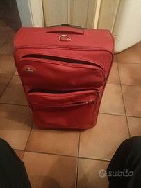 valigia Samsonite misure 40 60 24 rossa buone cond