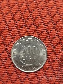 moneta 200 lire 1979