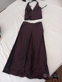 Completo in shantung di seta