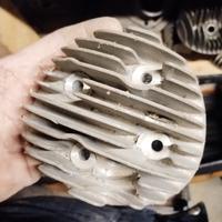 Testa vespa 100 piaggio nos motore originale nuovo