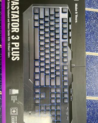 Tastiera cooler master più mouse da gaming