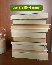 Box 10 libri usati