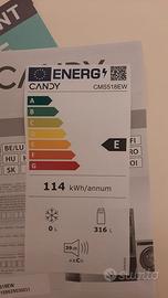 Frigorifero da incasso candy