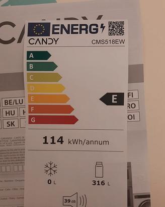 Frigorifero da incasso candy