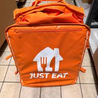 Borse termiche Just Eat per delivery + Bauletto mo