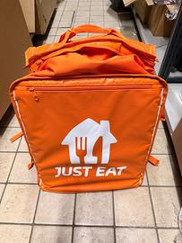 Borse termiche Just Eat per delivery + Bauletto mo