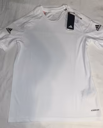 Maglietta bianca adidas aeroready