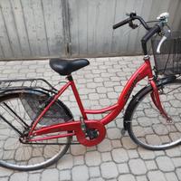 Bicicletta da città Molinari bici 26 con cestino 