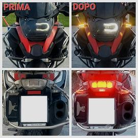 Kit 4 Frecce BMW-Ant sempre accese, Post con stop