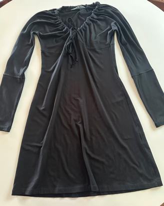 Vestito maniche lunghe nero