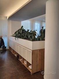 Mobile da ufficio scomponibile in blocchi