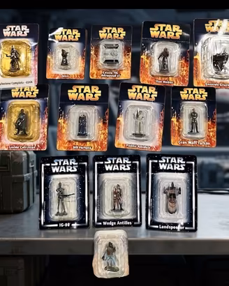 Lotto di 13 statuine Star Wars De Agostini 1:32