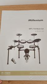 batteria elettronica praticamente NUOVA