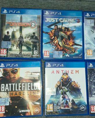 Giochi PS4 in formato disco fisico