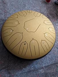 Hluru Huashu Steel Tongue Drum 13" 15 Note – D Maj
