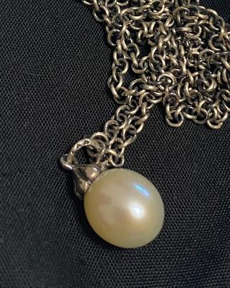 Collana Trollbeads con perla