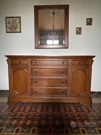 MOBILI IN LEGNO CAMERA DA LETTO ANNI 70