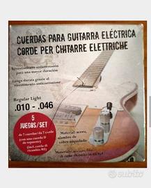 corde per chitarra elettrica 0.10