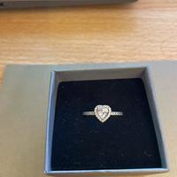 Anello cuore brillante  Pandora