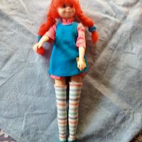 bambola Pippi Calzelunghe.