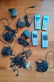 4 cellulari NOKIA in blocco di cui 3 funzionanti