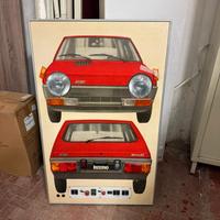 pannello didattico per autoscuola degli anni '80